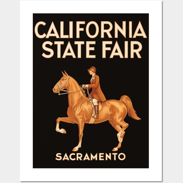 California Sacramento Vintage Poster 1933 Wall Art by vintagetreasure